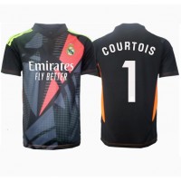 Echipament fotbal Real Madrid Thibaut Courtois #1 Portar Tricou Deplasare 2024-25 maneca scurta